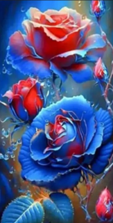 Diamond Painting Rosen